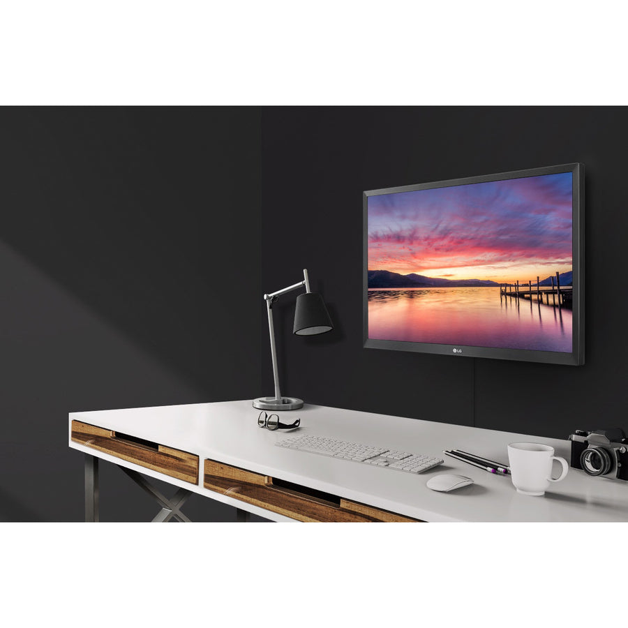 LG 24BP450Y-B 24" Class Full HD LCD Monitor - 16:9 - Matte Black - TAA Compliant