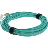 AddOn 21m LC (Male) to LC (Male) Aqua OM3 Duplex Fiber OFNR (Riser-Rated) Patch Cable