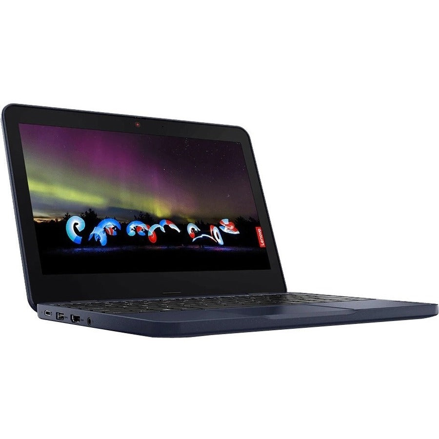 Lenovo 100w Gen 3 82HY000WUS 11.6" Netbook - HD - 1366 x 768 - AMD 3015e Dual-core (2 Core) 1.20 GHz - 4 GB Total RAM - 4 GB On-board Memory - 128 GB Flash Memory - Abyss Blue