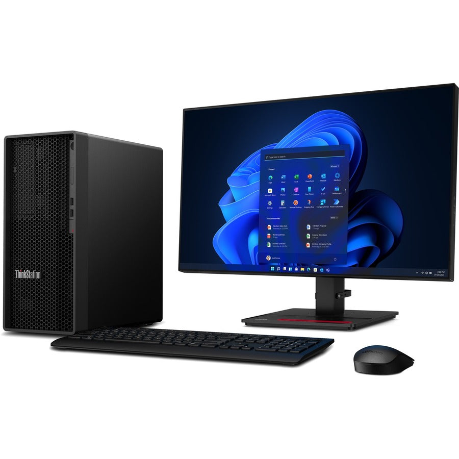 Lenovo ThinkStation P358 30GL002FUS Workstation - AMD Ryzen 7 PRO 5845 - 16 GB - 512 GB SSD - Tower