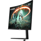 Hyundai 32-Inch Curved Gaming Monitor, 165Hz, 1080p Full HD (1920x1080) LED, HDMI, VESA Mountable, Black, 32CGM Series