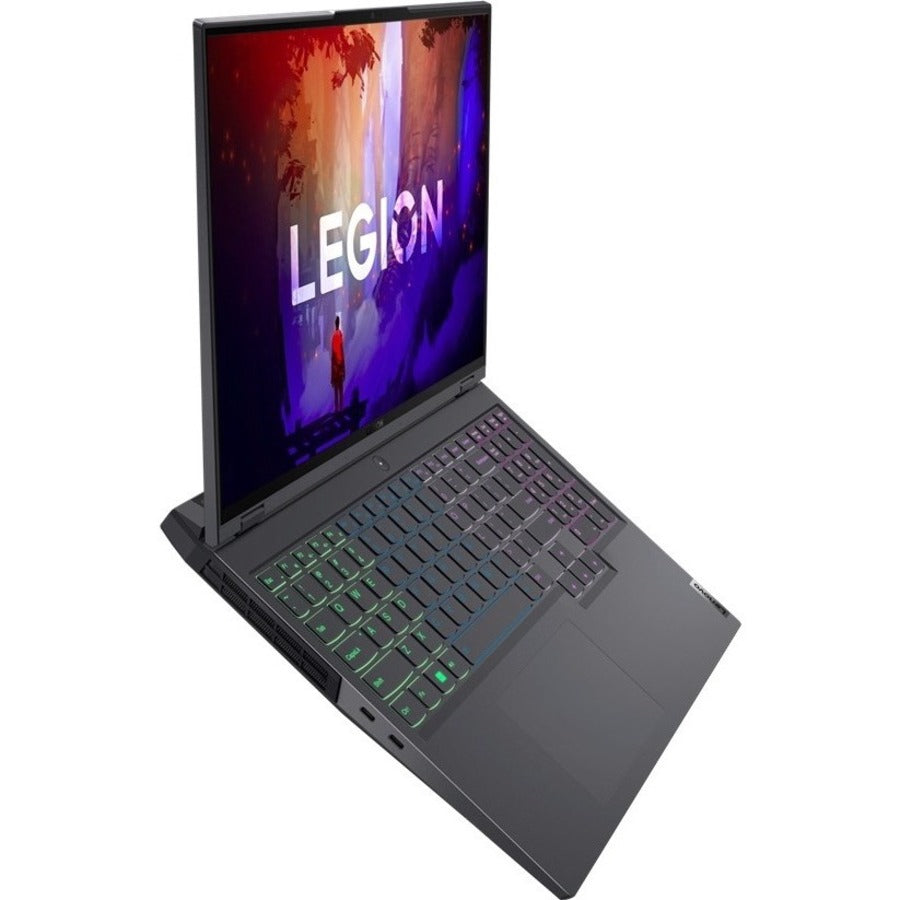 Lenovo Legion 5 Pro 16ARH7H 82RG0004US 16" Gaming Notebook - WQXGA - 2560 x 1600 - AMD Ryzen 7 6800H Octa-core (8 Core) 3.20 GHz - 32 GB Total RAM - 1 TB SSD - Storm Gray