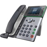 Poly Edge E300 IP Phone - Corded - Corded - NFC - Desktop, Wall Mountable - TAA Compliant