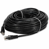 AddOn 150ft RJ-45 (Male) to RJ-45 (Male) Black Cat6 UTP PVC Copper Patch Cabl