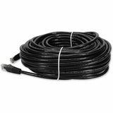 AddOn 150ft RJ-45 (Male) to RJ-45 (Male) Black Cat6 UTP PVC Copper Patch Cabl