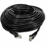 AddOn 150ft RJ-45 (Male) to RJ-45 (Male) Black Cat6 UTP PVC Copper Patch Cabl