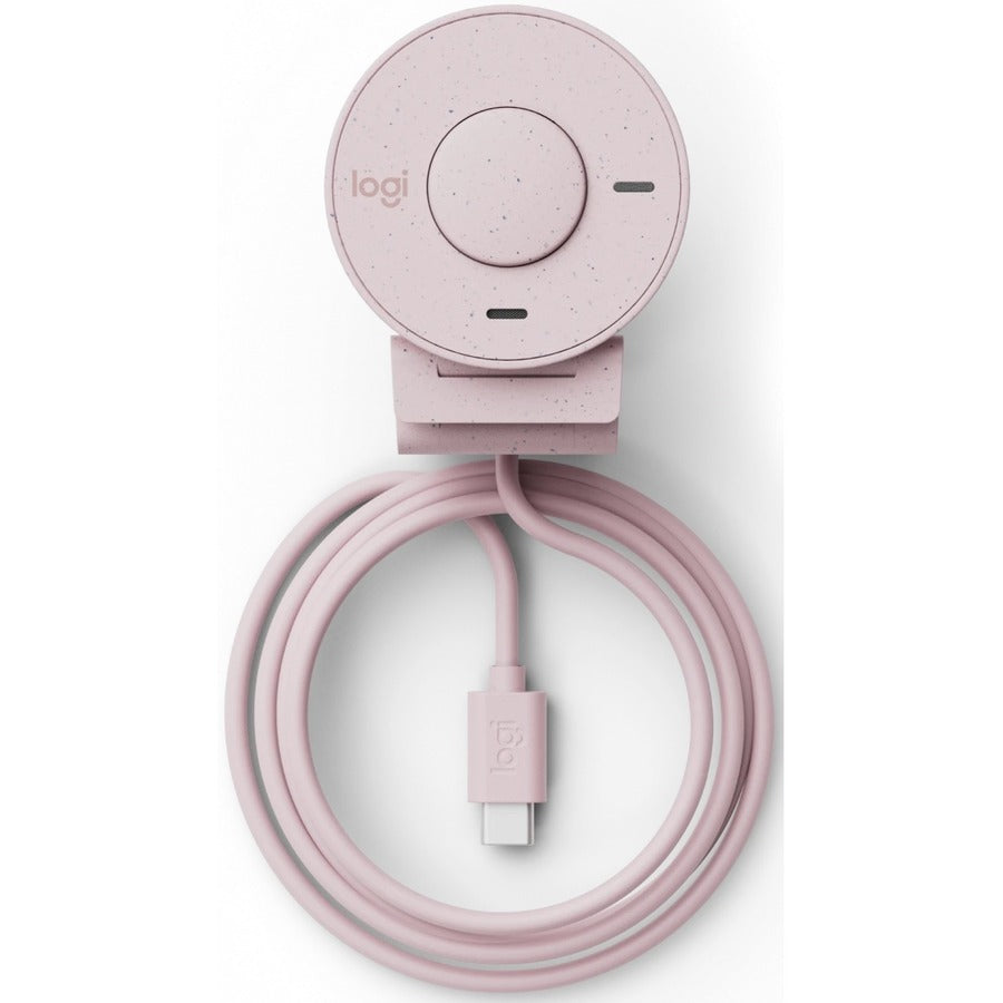 Logitech BRIO 300 Webcam - 2 Megapixel - 30 fps - Pink - USB Type C