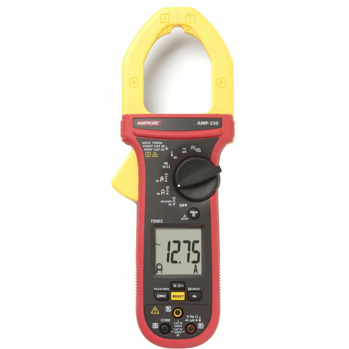 Amprobe AMP-330 1000A AC/DC TRMS Motor Maintenance Clamp Meter