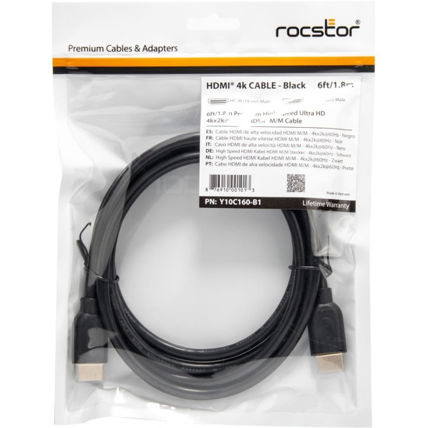 Rocstor HDMI Audio/Video Cable (3-Pack)