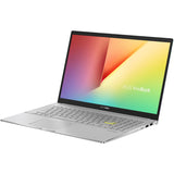 Asus VivoBook S15 S533 S533EA-DH51-WH 15.6" Notebook - Full HD - 1920 x 1080 - Intel Core i5 11th Gen i5-1135G7 Quad-core (4 Core) 2.40 GHz - 8 GB Total RAM - 512 GB SSD - Dreamy White, Transparent Silver