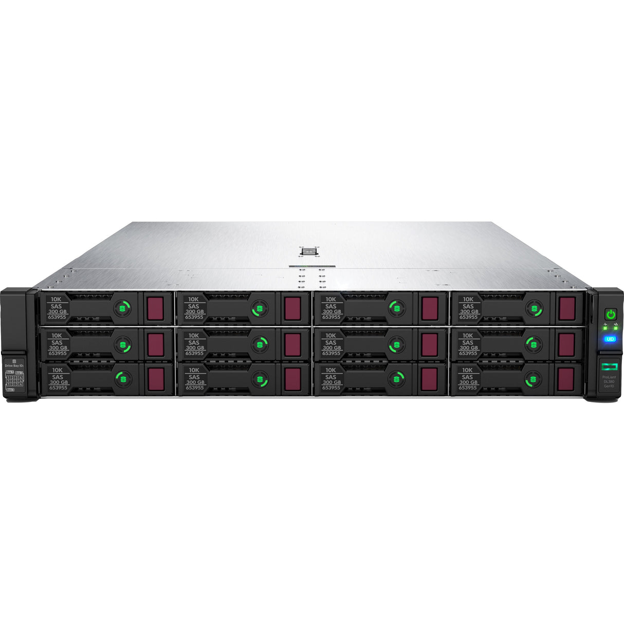 HPE ProLiant DL380 G10 2U Rack Server - 1 x Intel Xeon Gold 6242 2.80 GHz - 32 GB RAM - Serial ATA/600, 12Gb/s SAS Controller