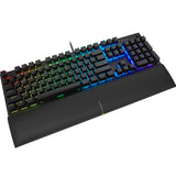 Corsair K60 RGB Pro SE Mechanical Gaming Keyboard - Cherry Viola - Black