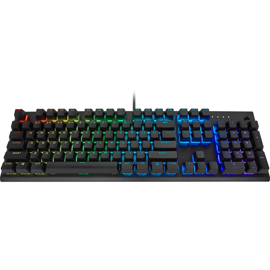 Corsair K60 RGB Pro SE Mechanical Gaming Keyboard - Cherry Viola - Black