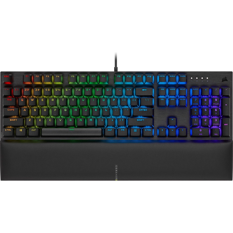 Corsair K60 RGB Pro SE Mechanical Gaming Keyboard - Cherry Viola - Black