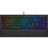 Corsair K60 RGB Pro SE Mechanical Gaming Keyboard - Cherry Viola - Black