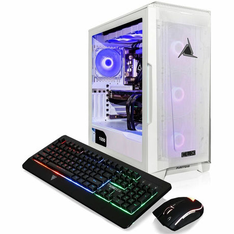 CLX SET Gaming Desktop - Liquid Cooled Intel Core i9 13900KF 3GHz 24-Core Processor, 64GB DDR5 Memory, GeForce RTX 4090 24GB GDDR6X Graphics, 1TB SSD, 6TB HDD, WiFi, Windows 11 Home 64-bit