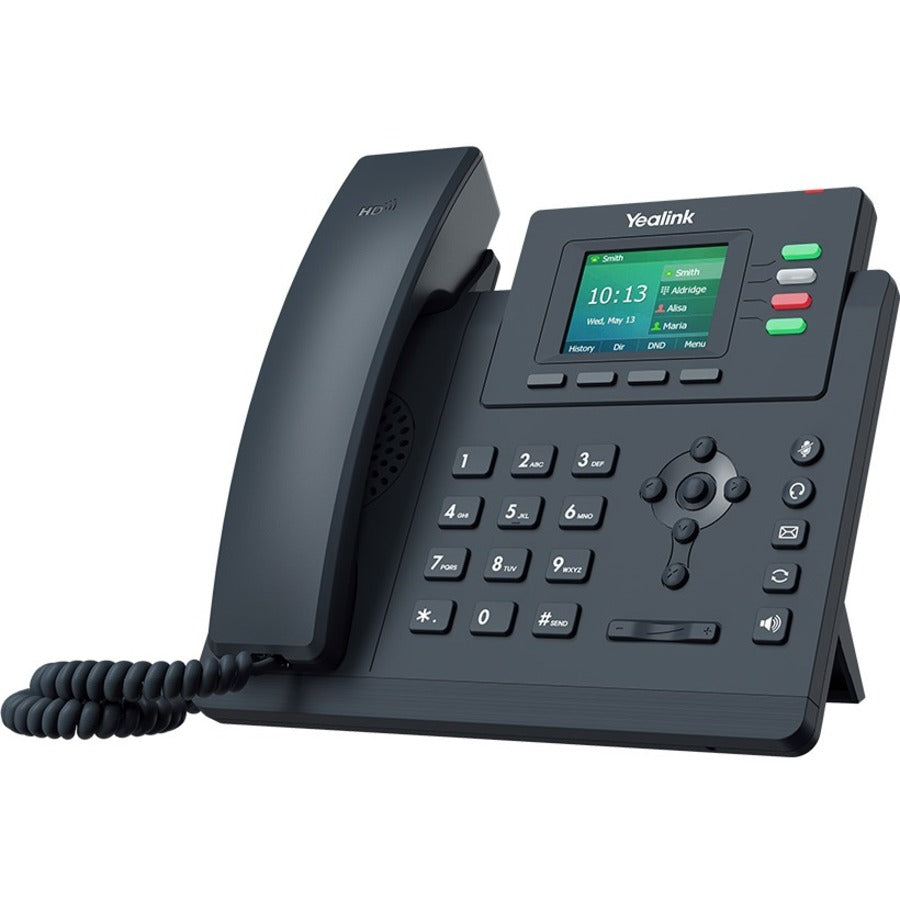 Yealink SIP-T33G IP Phone - Corded/Cordless - Corded - Wall Mountable, Desktop - Classic Gray