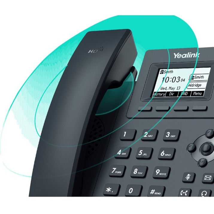 Yealink SIP-T33G IP Phone - Corded/Cordless - Corded - Wall Mountable, Desktop - Classic Gray