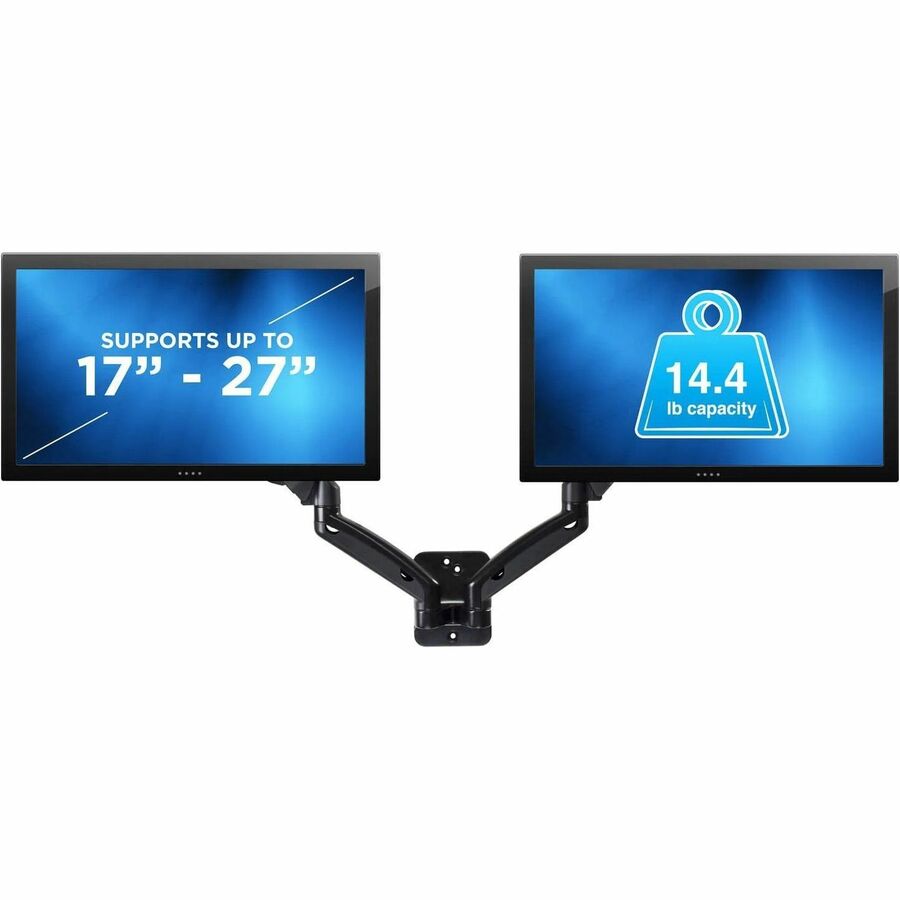 Mount-It! Mounting Arm for Monitor, Display - Black