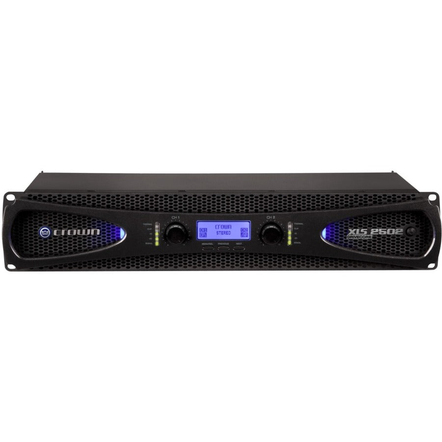 Crown XLS DriveCore 2 2502 Amplifier - 880 W RMS - 2 Channel - Black