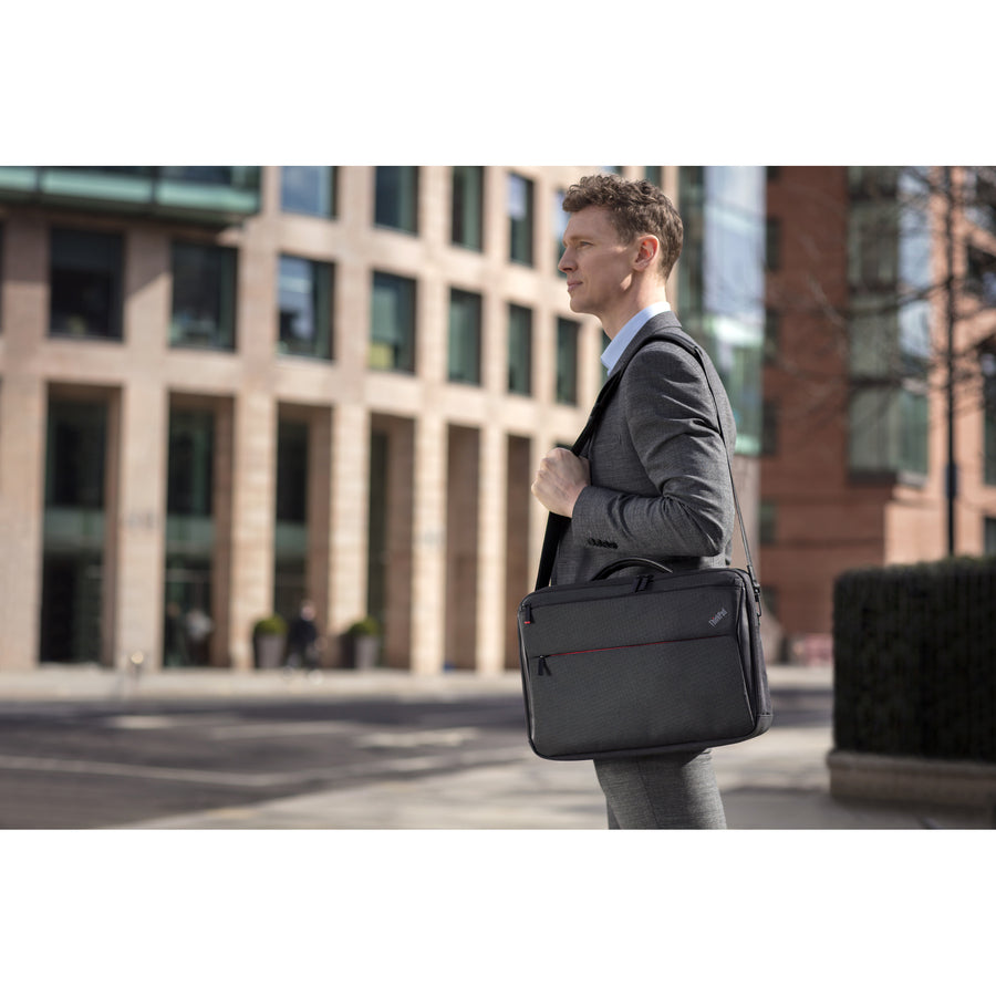 Lenovo Professional Carrying Case (Briefcase) for 15.6" Lenovo Notebook - Black