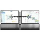 Kanto Desk Mount for Monitor - Black - Landscape/Portrait