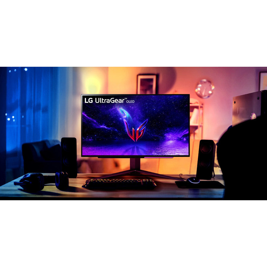 LG UltraGear 27GR95QE-B 27" Class WQHD Gaming OLED Monitor - 16:9