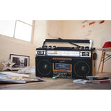 Supersonic 4 Band Radio & Cassette Player + Cassette To Mp3 Converter & Bluetooth