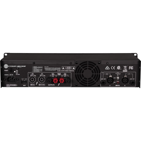 Crown XLS DriveCore 2 1502 Amplifier - 1500 W RMS - 2 Channel - Black