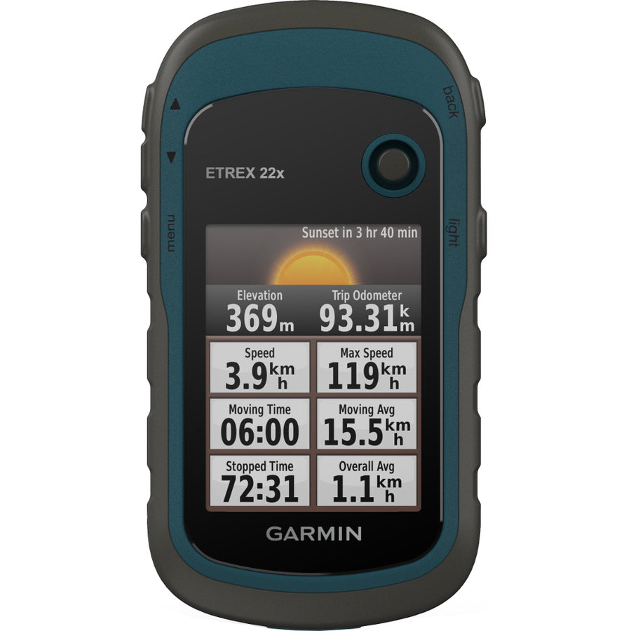 Garmin eTrex 22x Handheld GPS Navigator - Rugged - Handheld, Mountable