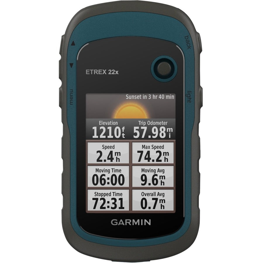 Garmin eTrex 22x Handheld GPS Navigator - Rugged - Handheld, Mountable