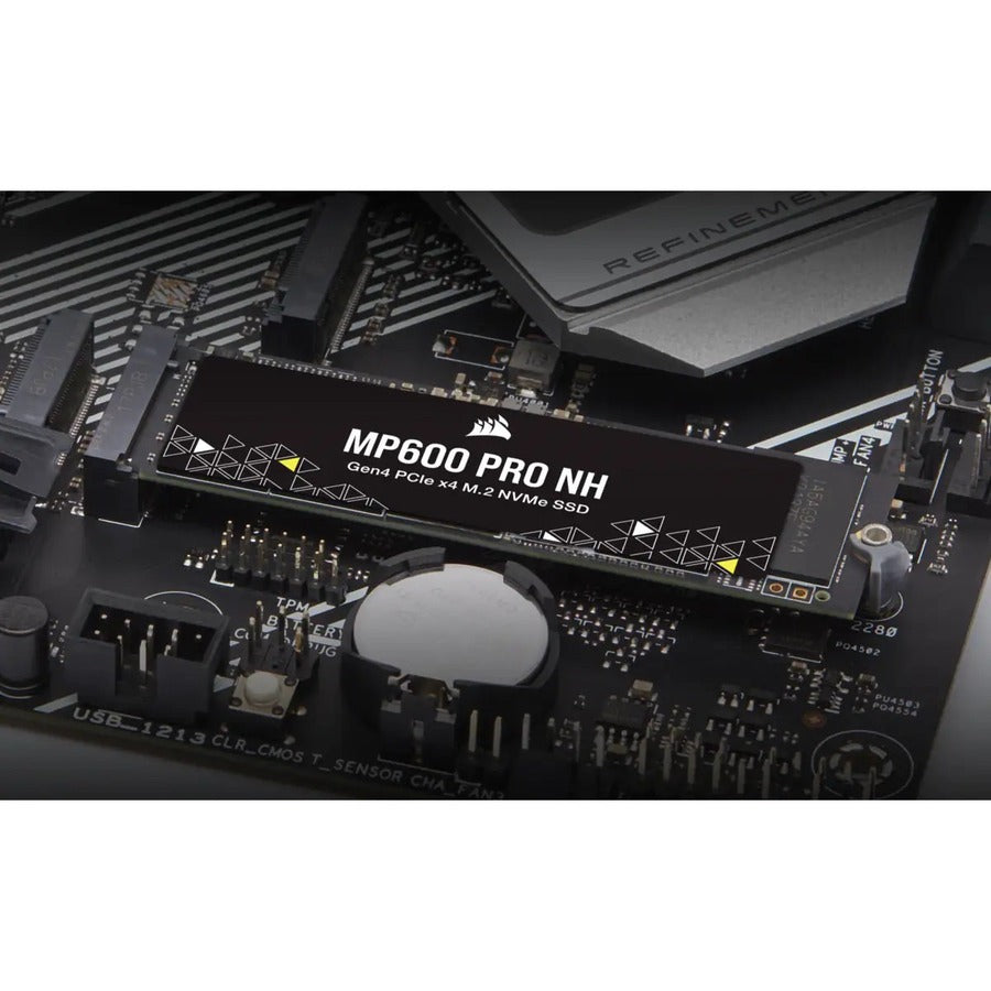 Corsair MP600 PRO NH 8 TB Solid State Drive - M.2 2280 Internal - PCI Express NVMe (PCI Express NVMe 4.0 x4)