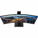 PHILIPS 346B1C/17 34 inch Monitor, Cuved, LED, UltraWide QHD, USB-C, 4 Year Manufacturer Warranty, TAA Compliant - 34"