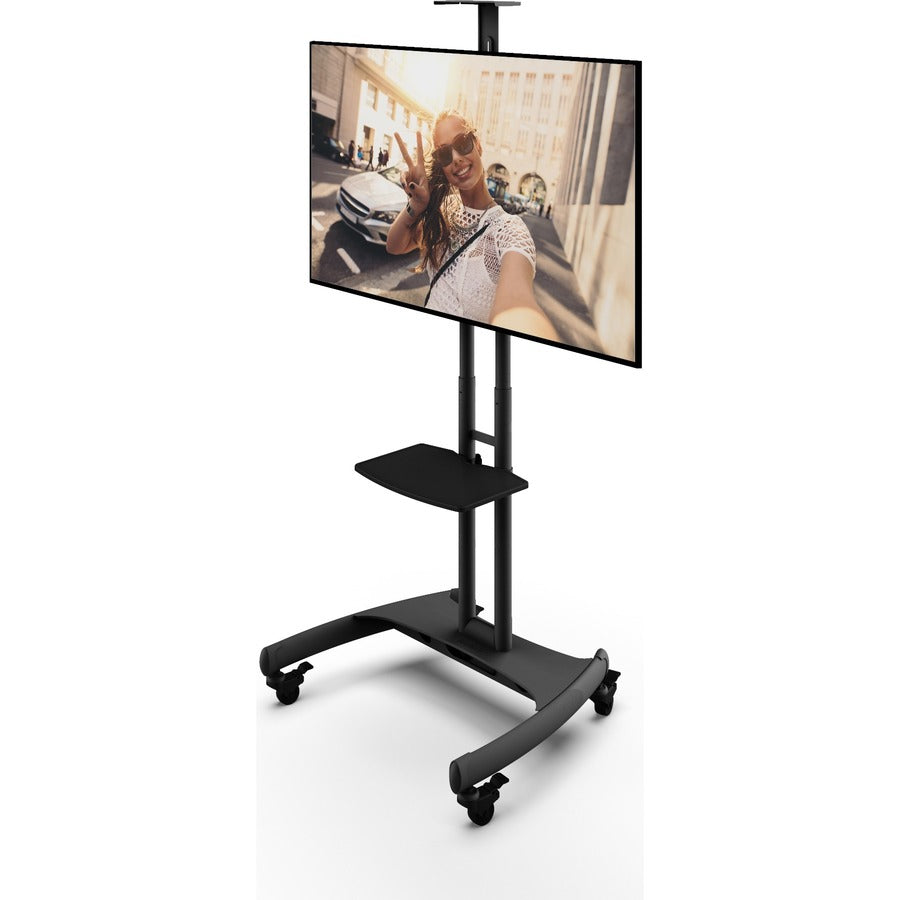 Kanto MTM65PL Mobile TV Mount with Adjustable Shelf for 37-inch to 65-inch TVs