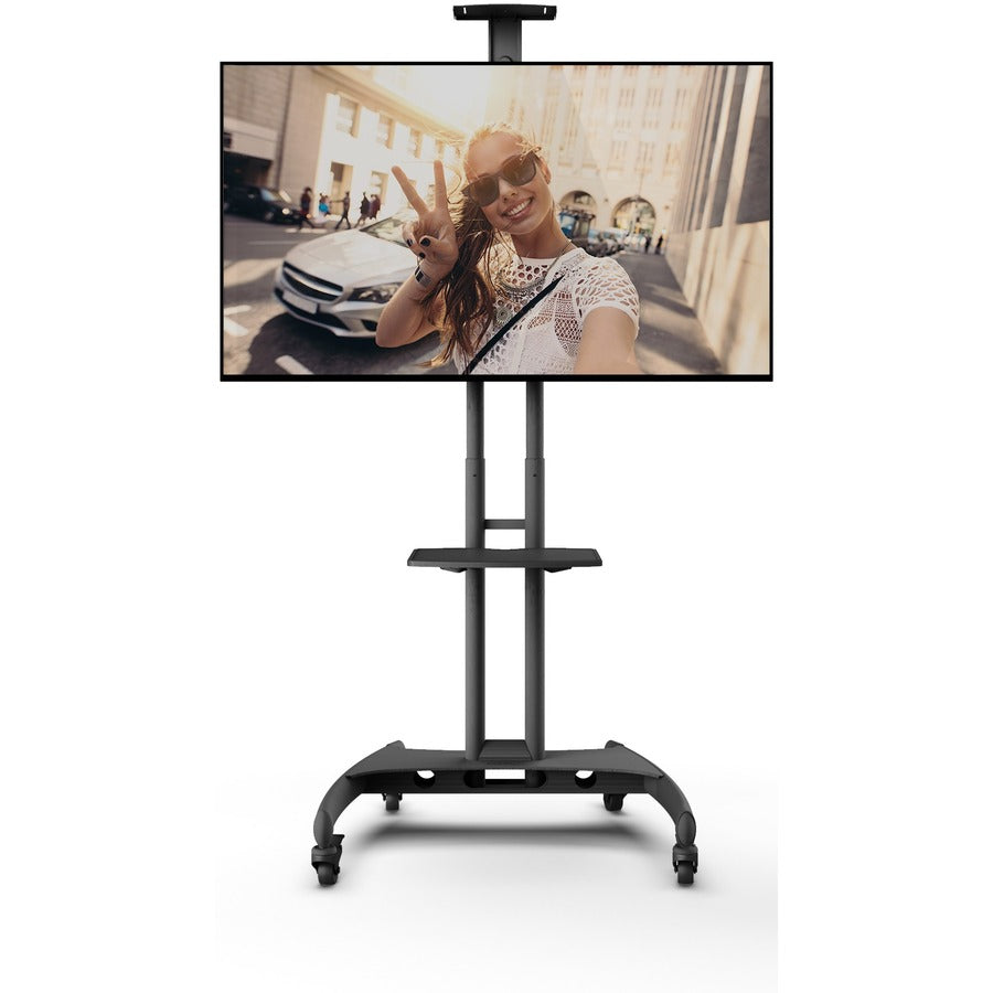 Kanto MTM65PL Mobile TV Mount with Adjustable Shelf for 37-inch to 65-inch TVs