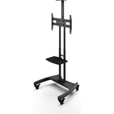 Kanto MTM65PL Mobile TV Mount with Adjustable Shelf for 37-inch to 65-inch TVs