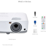 ViewSonic PG707W 4000 Lumens WXGA Networkable DLP Projector with HDMI 1.3x Optical Zoom and Low Input Lag for Home and Corporate Settings