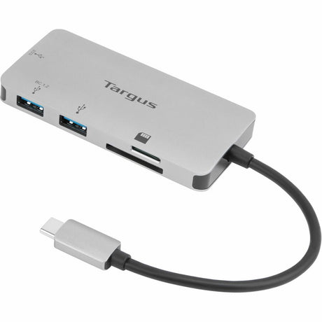 Targus USB-C Multi-Port Hub with Card Reader and 100W PD Pass-Thru