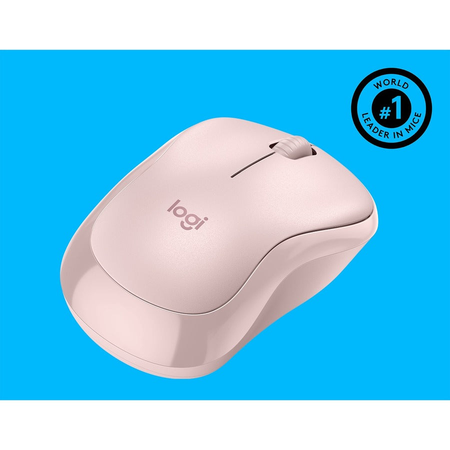 Logitech M220 SILENT Wireless Mouse, 2.4 GHz with USB Receiver, 1000 DPI Optical Tracking, 18-Month Battery, Ambidextrous, Compatible with PC, Mac, Laptop (Off-white)