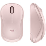 Logitech M220 SILENT Wireless Mouse, 2.4 GHz with USB Receiver, 1000 DPI Optical Tracking, 18-Month Battery, Ambidextrous, Compatible with PC, Mac, Laptop (Off-white)