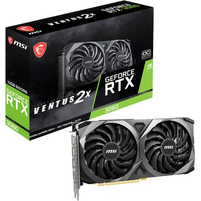 MSI NVIDIA GeForce RTX 3060 Graphic Card - 12 GB GDDR6