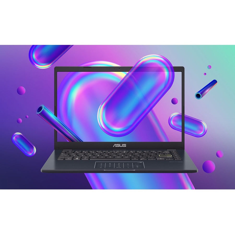 Asus L410 L410MA-DS04 14" Notebook - Full HD - 1920 x 1080 - Intel Celeron N4020 Dual-core (2 Core) 1.10 GHz - 4 GB Total RAM - 4 GB On-board Memory - 128 GB Flash Memory - Star Black