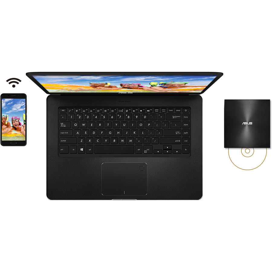 Asus ZenDrive SDRW-08U9M-U DVD-Writer - External - Black