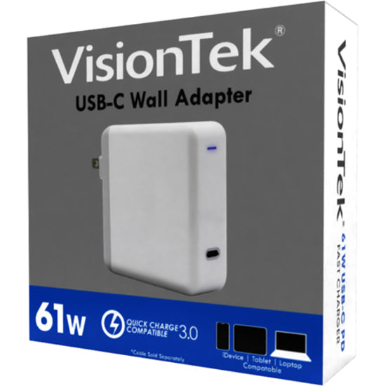 VisionTek USB-C 61W Quick Charge Plug