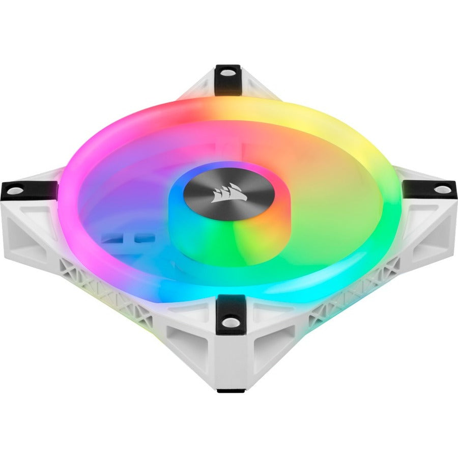 Corsair iCUE QL120 RGB 120mm PWM White Fan - Single Pack - 1 Pack