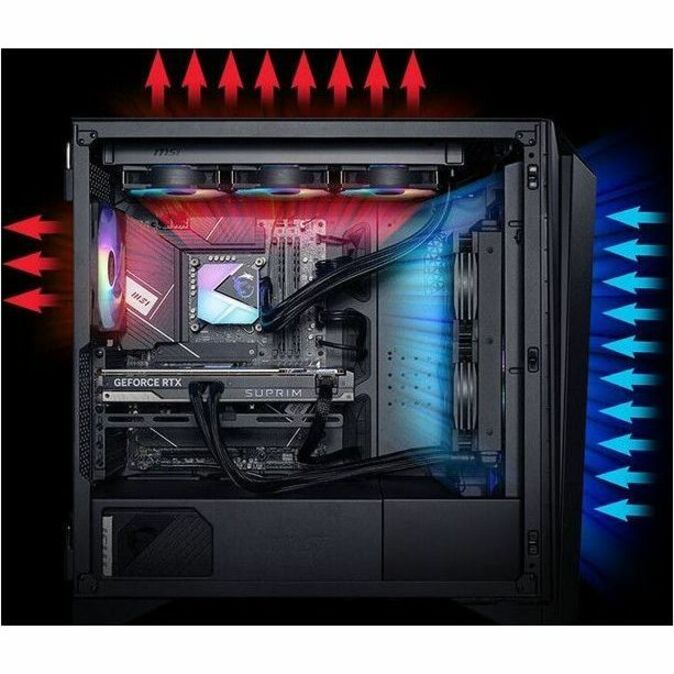 MSI Infinite RS 14th Infinite RS 14NUI9-809US Gaming Desktop Computer - Intel Core i9 14th Gen i9-14900KF - 128 GB