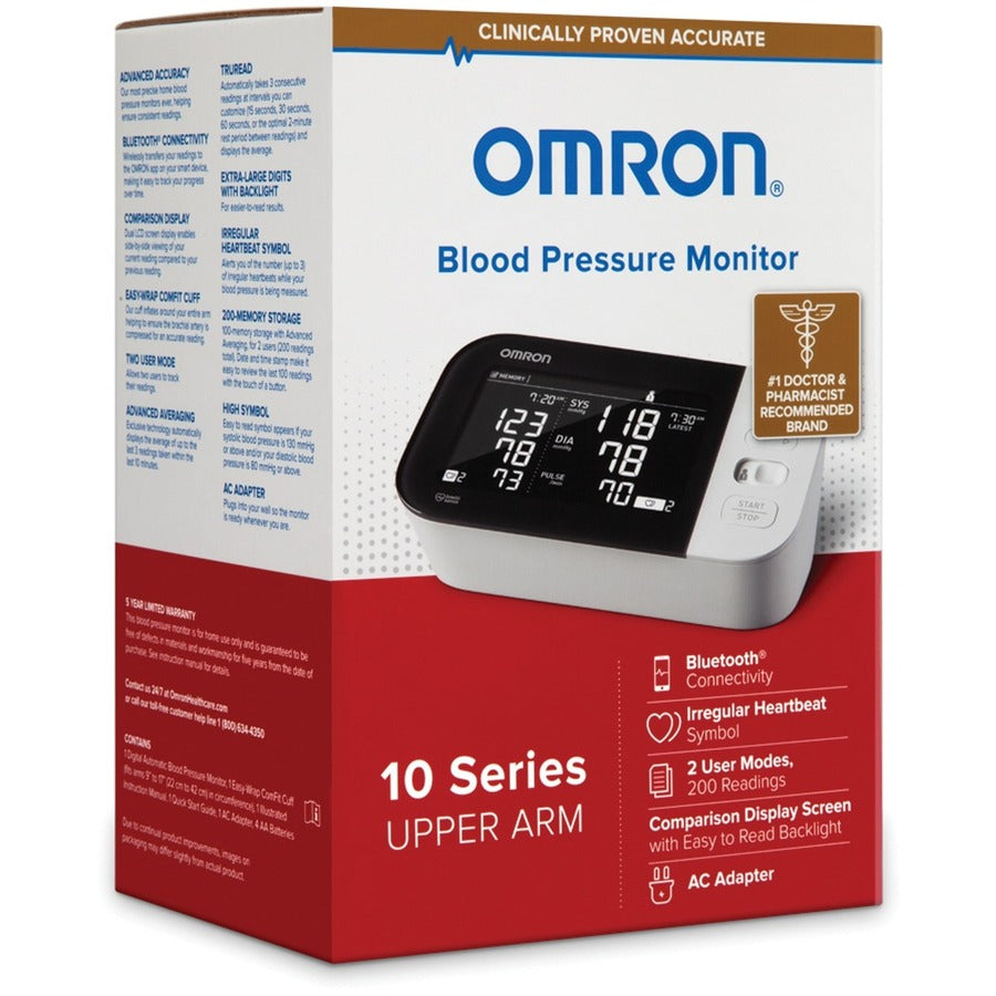 Omron 10 Series Wireless Upper Arm Blood Pressure Monitor