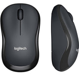 Logitech M220 SILENT Wireless Mouse, 2.4 GHz with USB Receiver, 1000 DPI Optical Tracking, 18-Month Battery, Ambidextrous, Compatible with PC, Mac, Laptop (Off-white)