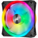 Corsair iCUE QL120 RGB 120mm PWM Triple Fan With Lighting Node CORE - 3 Pack