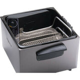 Presto Black Stainless Steel Dual Basket ProFry